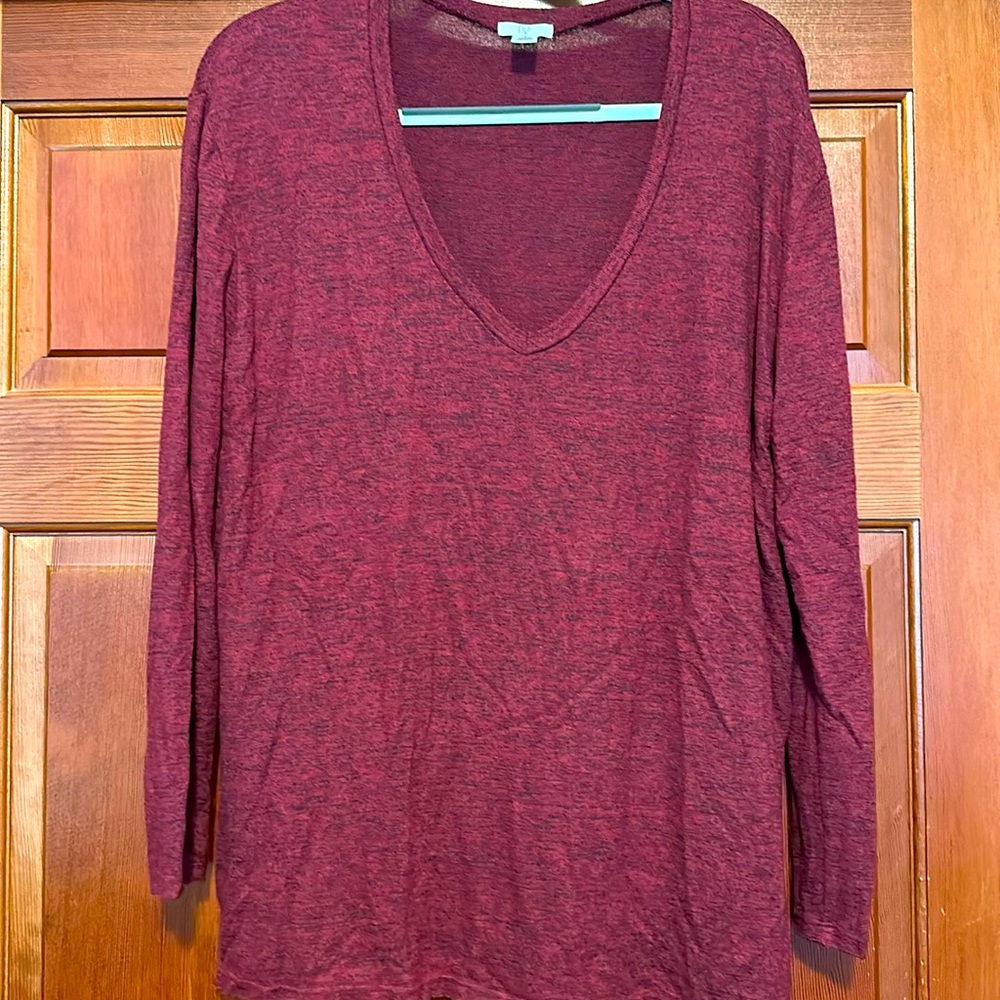 Nordstrom BP Red Long Sleeve